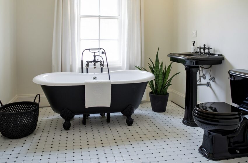  10 Stunning Black Bathroom Ideas to Elevate Your Space