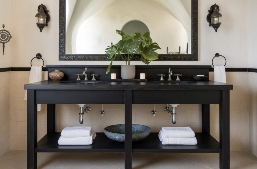  10 Stunning Black Bathroom Vanity Ideas for a Modern Makeover