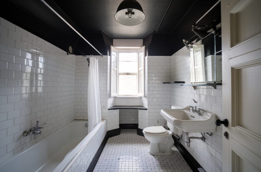  10 Stunning Black Ceiling Bathroom Ideas You’ll Love