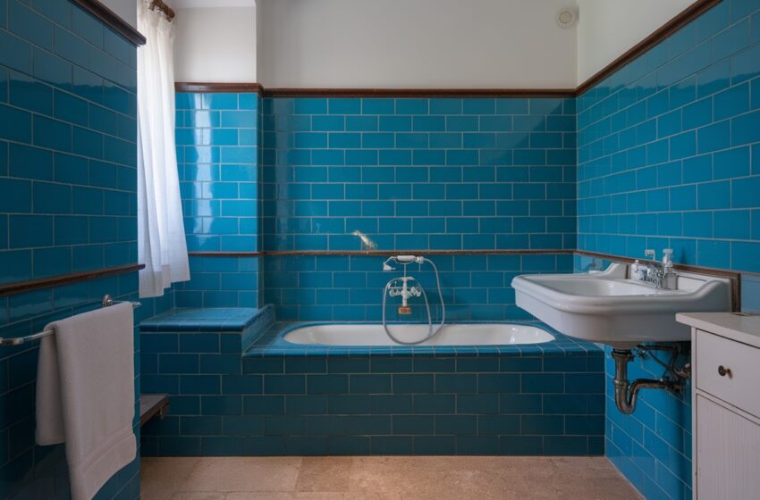  10 Stunning Blue Tile Bathroom Ideas for a Fresh Makeover