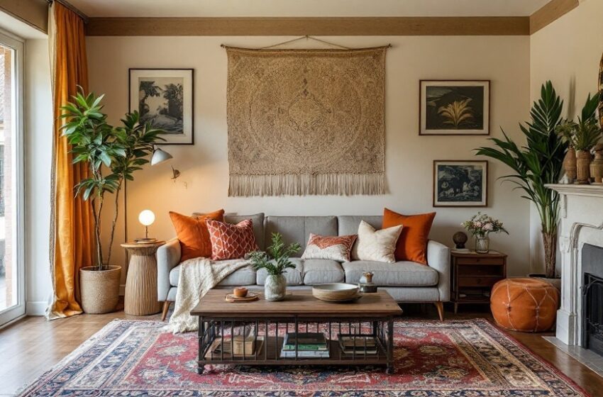  10 Must-Have Elements for a Bohemian Living Room