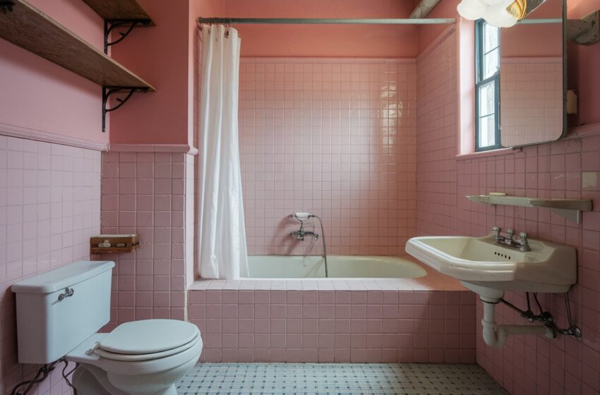 Old Pink Tile Bathroom Ideas