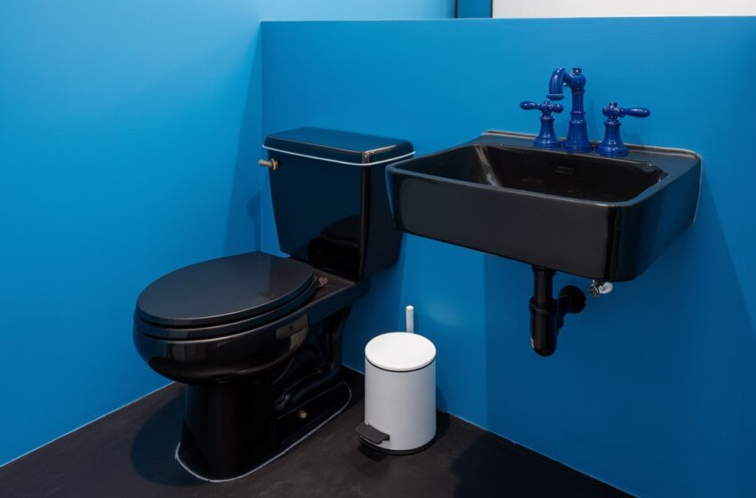  20 Stunning Blue and Black Bathroom Ideas for a Chic Makeover