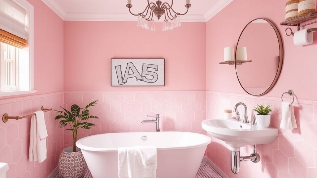 Pink Bathroom Ideas