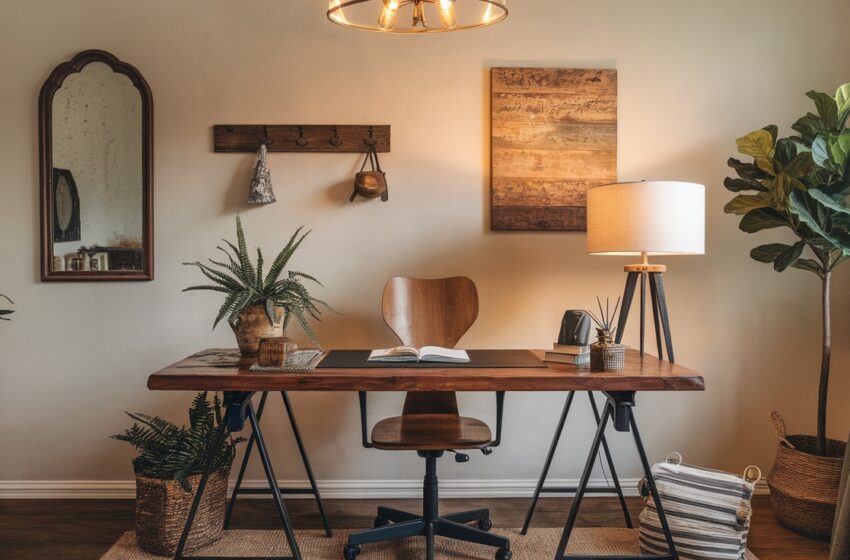  16 Rustic Office Decor Ideas to Transform Your Workspace