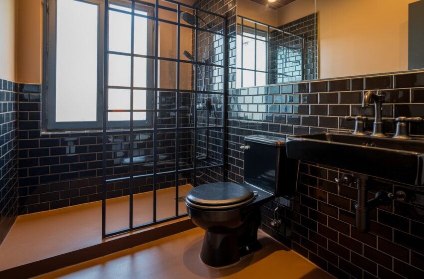 black and brown bathroom ideas