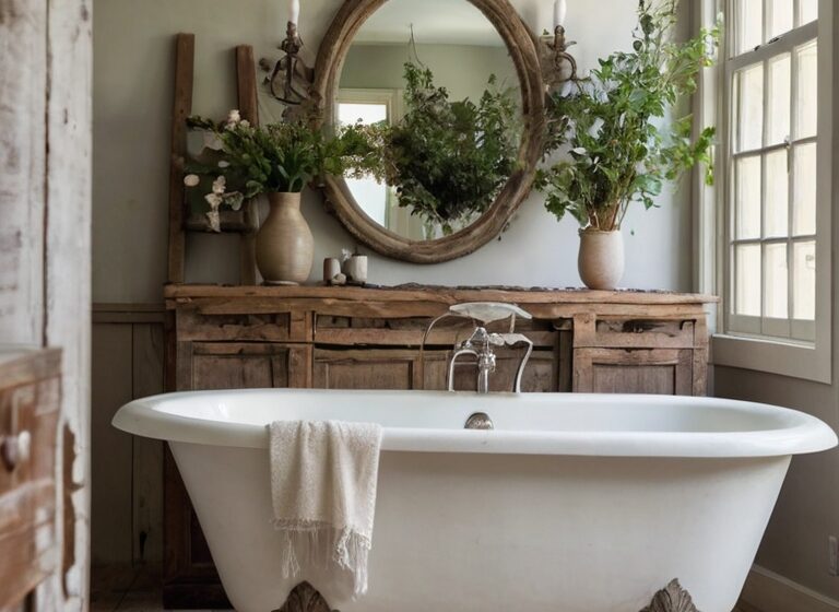  10 Vintage Farmhouse Bathroom Ideas to Transform Your Space
