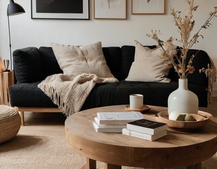  15 Chic Black Couch Living Room Decor Ideas You’ll Adore