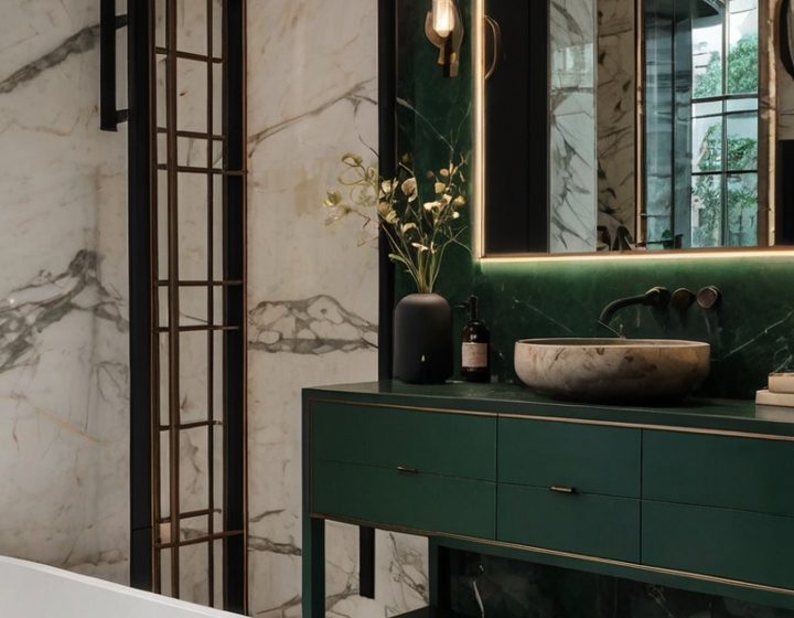 15 Stunning Green Bathroom Vanity Ideas for Modern Homes