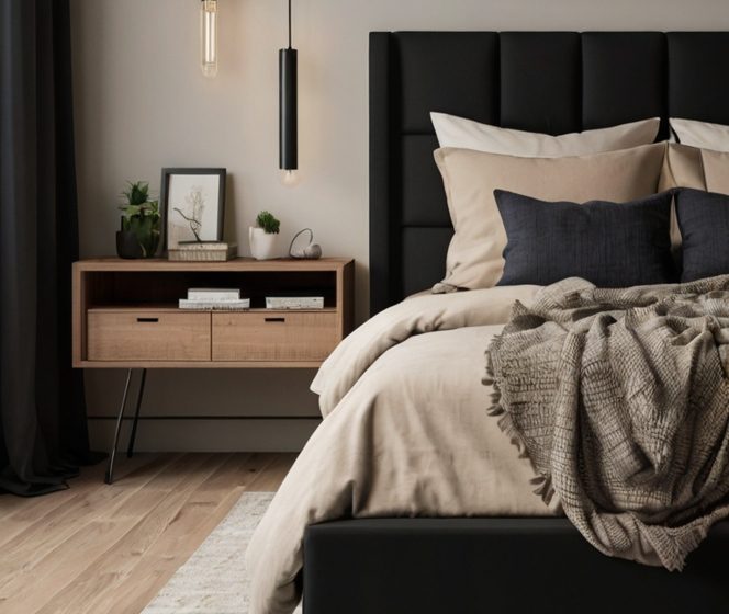 15 Stunning Black Headboard Bedroom Ideas for Modern Homes