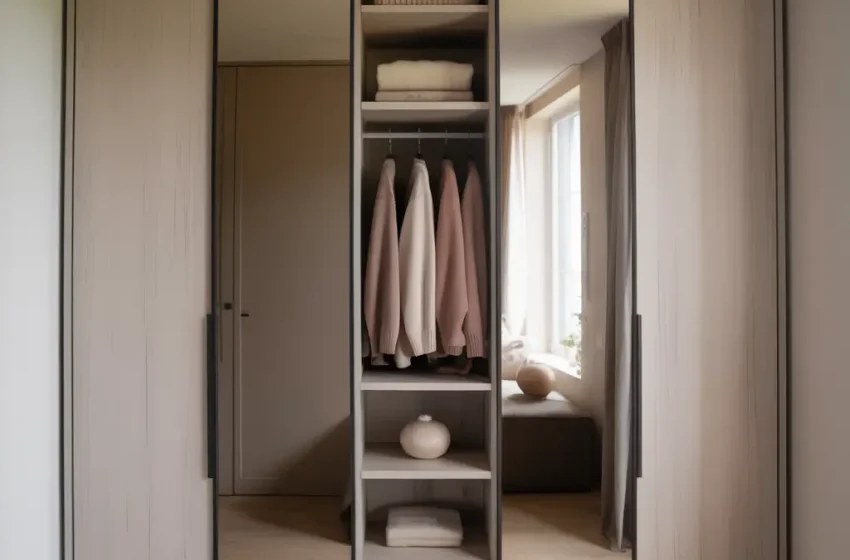  15 Stylish Small Wardrobe Design Solutions You’ll Love