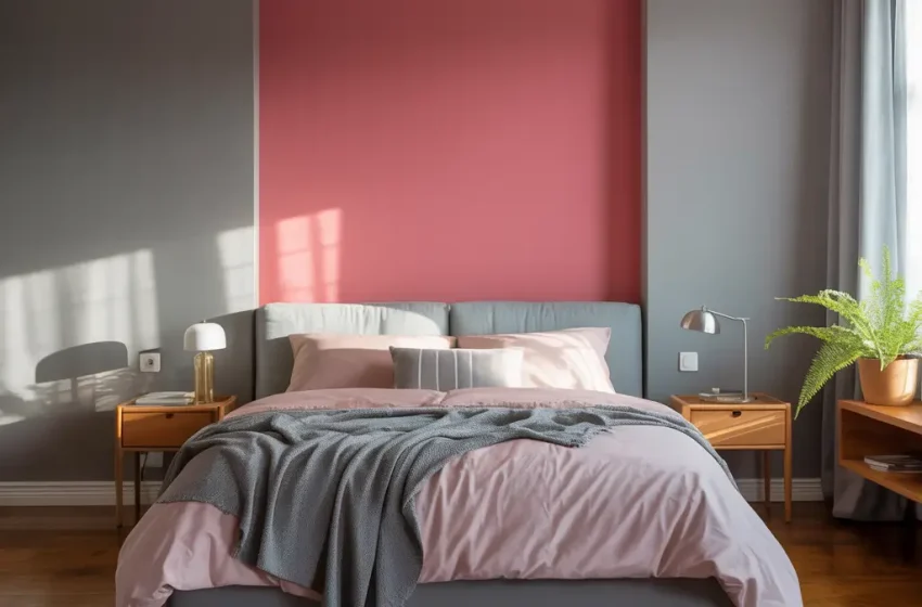  15 Chic Grey and Pink Bedroom Ideas for Small Rooms