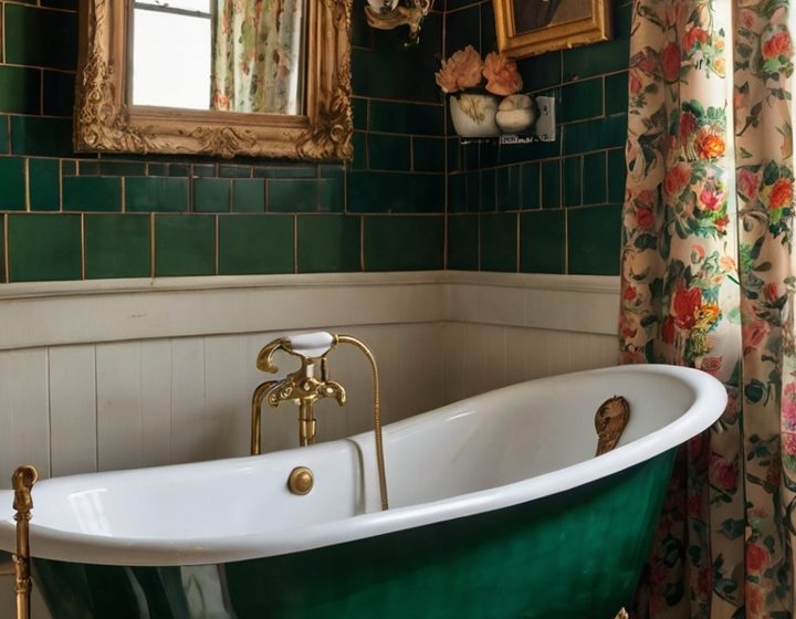  15 Stunning Deep Green Bathroom Ideas for a Luxe Look