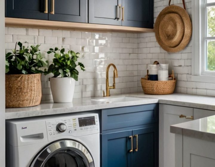  15 Brilliant Laundry Room Cabinets Ideas to Maximize Space