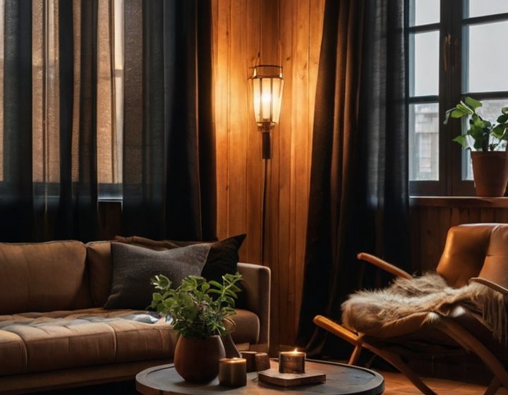  15 Stylish Black Curtains Living Room Ideas for Modern Homes