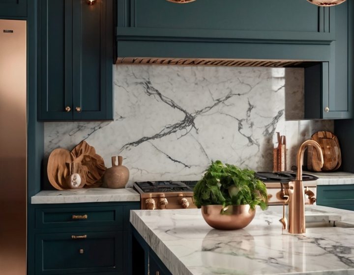  15 Gorgeous Green and Gold Kitchen Ideas to Inspire You