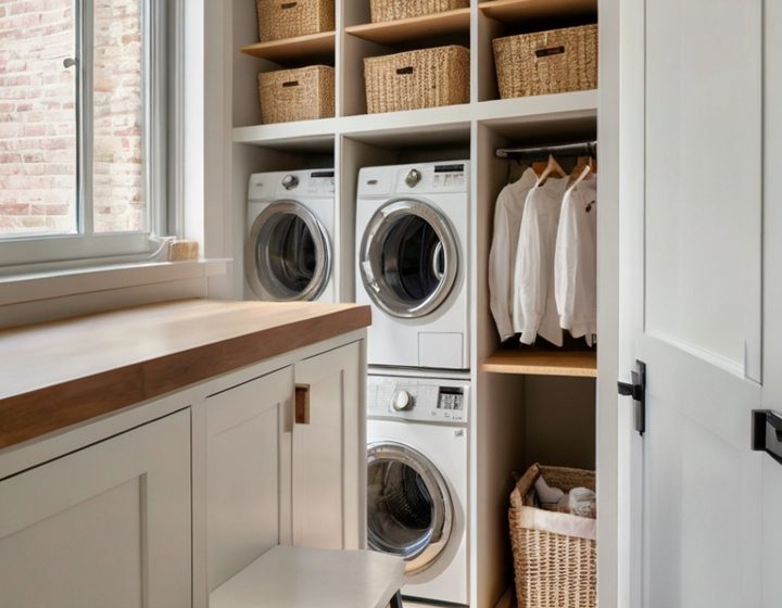  15 Clever Narrow Laundry Room Ideas to Stay Organized